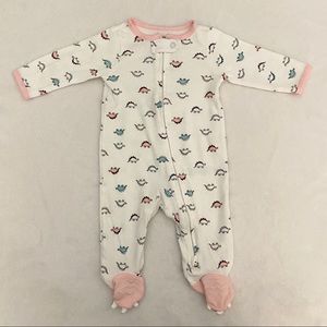 Carter’s Dinosaur Full Bodysuit 2-Way Zip
